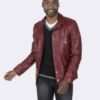 Купить Кожаная куртка Giorgio di Mare Бордовая M (GI9428620)