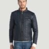 Купить Кожаная куртка Giorgio di Mare Синяя S (GI902522)