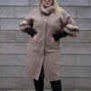 Купить Женское пальто Ferrucci Lucca p.4XL бежевый