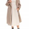 Купить Oversize пальто-шуба Max Mara Teddy Bear Icon Coat in Camel из альпаки