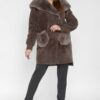 Купить Шуба Favorite 557 k/kps 4XL Коричневая 93430007