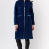Купить Пальто Mdk lux M-22/kps 44 Синее 215390014