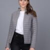 Купить Женская кожаная куртка BASICS & MORE Серый 2XL (BA3739297)