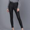 Купить Женские кожаные брюки BASICS & MORE Черный S (BA6222385)