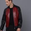 Купить Мужская кожаная куртка BASICS & MORE Синий XL (BA2203962)