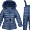 Купить Зимний комплект (куртка + полукомбинезон) Giamo CNCPT17-31 104 см Синий (ROZ6400049184)
