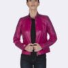 Купить Куртка из натуральной кожи Giorgio di Mare Фукси S (GI2787042)