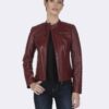 Купить Куртка из натуральной кожи Giorgio di Mare Бордовая 2XL (GI7269341)