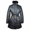 Купить Пуховик Cesare Paciotti JSA5413 40 пасок лого чорний