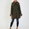 Купить Парка Marciano smixb04800019 42 оливковый 2000000542409