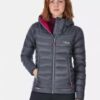 Купить Куртка Rab Electron Jacket wmns 8 Серый-Красный
