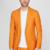 Купить Мужской оранжевый шерстяной пиджак SUMMER PARTY Gant 50 7705149