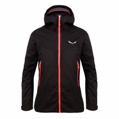 Купить Куртка Salewa Puez Clastic 2 Powertex 2L Jacket Women S Черный-Розовый