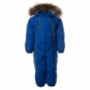 Купить Комбинезон зимний пуховой для малышей Хуппа Huppa Beata 1 синий