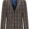 Купить Коричневый пиджак в крупную клетку от Pierre Cardin (A:15619/7300 M:42883) размер 48