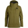 Купить Куртка Black Diamond Wmn Mission Shell S Оливковый
