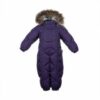 Купить Комбинезон зимний пуховой для малышей Хуппа Huppa Beata 1 темно-лиловый