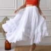 Купить Юбка с оборками NiSO One Size Белая (TS05)