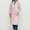 Купить Пальто Dins Tricot 60-800314 One size розовый