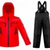 Купить Зимний комплект (куртка+штаны) Poivre Blanc Junior Boy red black 16 лет 166 см