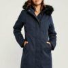 Купить Парка Abercrombie & Fitch AF6211W S Темно-синий