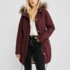 Купить Парка Abercrombie & Fitch AF6181W M Бордовый