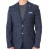 Купить Піджак чоловічий 2BLIND2C (2BBL-327-синій/20) Синій 58