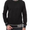 Купить Джемпер чоловічий TRUSSARDI JEANS (52M00277-OF000420-K299/19-20) Чорний XXL