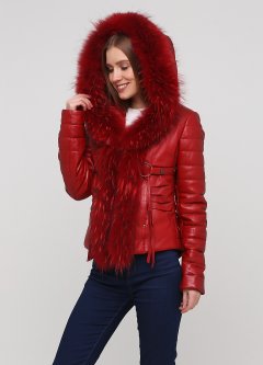 Купить Куртка кожаная Leather Factory M Красный bared_red