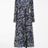 Купить Платье MaxMara 44 Темно-синее 92211811600