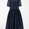Купить Платье MaxMara 44 Темно-синее 92210312600