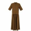 Купить Платье MaxMara XS Темно-коричневое 36210216600