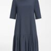 Купить Платье MaxMara M Темно-синее 56210317600