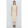 Купить Платье MaxMara 38 Пастельно-молочное 22210811600