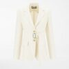 Купить Жакет MaxMara 46 Пастельно-молочный 50410511600