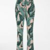 Купить Брюки MaxMara 48 Зеленые с бежевым 51311211600