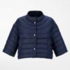 Купить Пуховик MaxMara 44 Темно-синий 94810517600