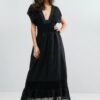 Купить Платье макси с кружевной отделкой Stevie May AS120620-7 XS (79831XS) Черный