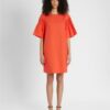Купить Платье MaxMara 42 Оранжевое 52212211600