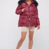 Купить Куртка женская пуховая Billeoni WJW13 48 Бордовый WINDSOR