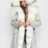 Купить Парка Sifurs с мехом арктическая лиса L Светло-серая (М10-90-АРКТ-СЕР)