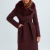 Купить Пальто Emass Изабель 42 бордо (168-14-2)