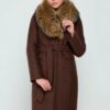 Купить Пальто Emass Фиби 42 коричневый (117-45-2)