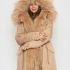 Купить Парка Sifurs з хутром бежевої арктичної лисиці світло-бежева M (М10-90-БЕЖАРКТ-СБЕЖ)