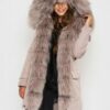 Купить Парка Sifurs з хутром пудровоі арктичної лисиці темно-бежева L (М1-90-ПУДРАРКТ-ТБЕЖ)