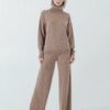 Купить Костюм Viamaro Palazzo Wool Merino Trousers Бежевый One size