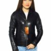 Купить Женская кожаная куртка Jaguar leather AM1269 M Черный