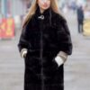 Купить Шуба BG-Furs из норки трансформер 4 в 1 44 Шоколадная (Р-Н-17-трансформер-44)