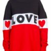 Купить Свитшот MOSCHINO Love 44 Многоцветный (W638901M4068_4072-44)