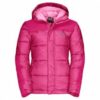 Купить Пуховик MOUNT COOK JACKET KIDS Jack Wolfskin 1608131-2010 128 Розовый (4060477942131)